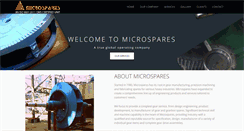 Desktop Screenshot of micro-spares.com