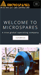 Mobile Screenshot of micro-spares.com